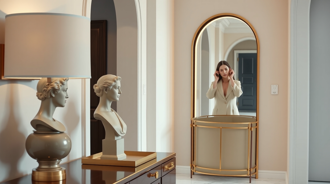 современные статуэтки для интерьера